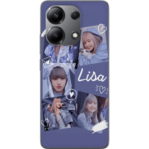 Xiaomi Redmi Note 13 4G Gennemsigtig cover Lisa Blackpink –