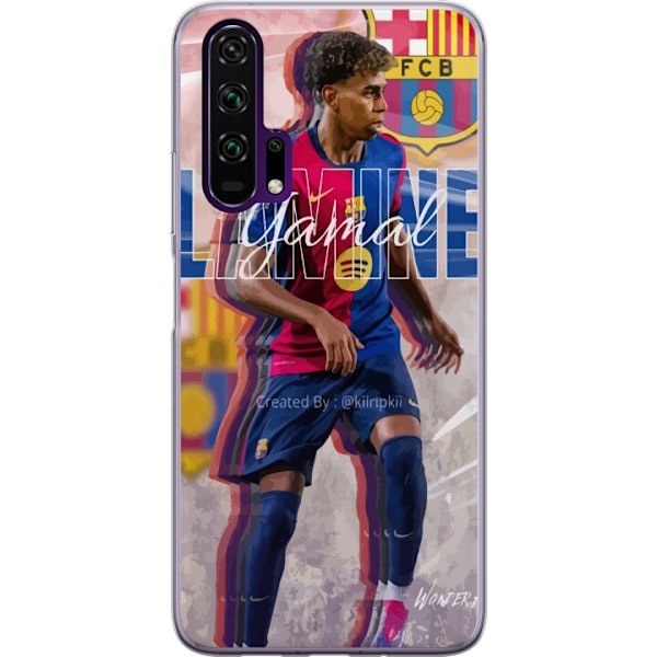 Honor 20 Pro  Gennemsigtig cover Lamine Yamal FCB