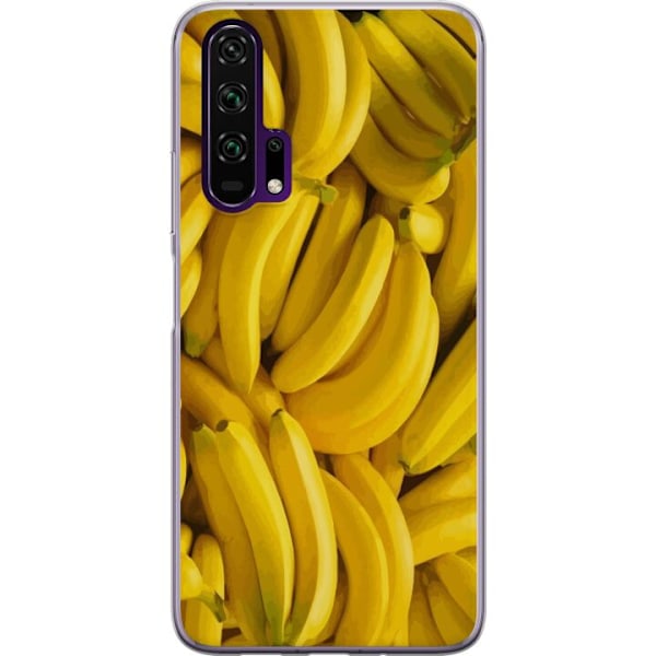 Honor 20 Pro  Läpinäkyvä kuori Banaani kuvio
