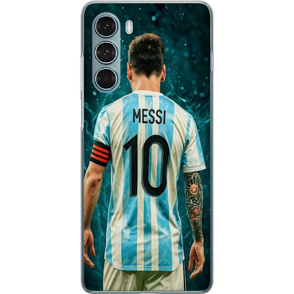 Motorola Moto G200 5G Gennemsigtig cover Messi