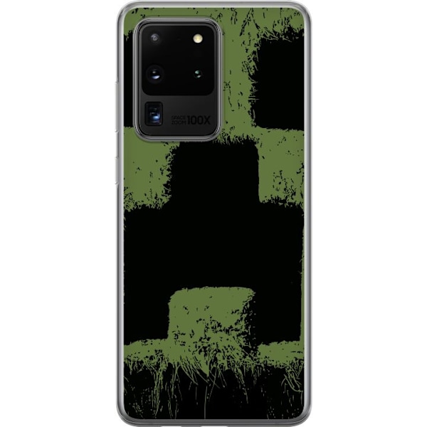 Samsung Galaxy S20 Ultra Läpinäkyvä kuori A Minecraft Movie