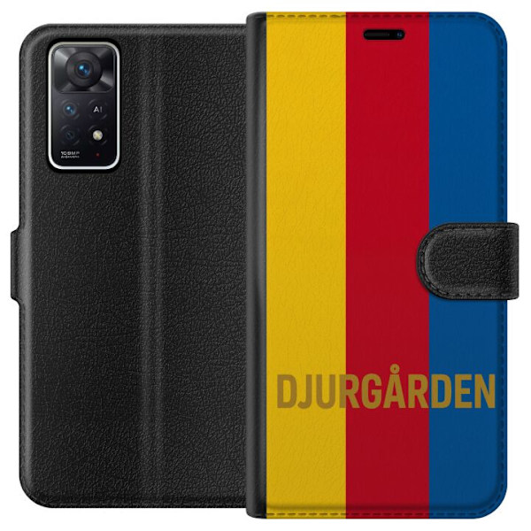 Xiaomi Redmi Note 11 Pro 5G Tegnebogsetui Djurgården – fodb