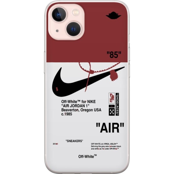 Apple iPhone 13 Genomskinligt Skal Nike 85