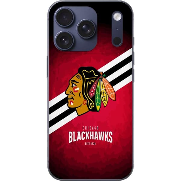 Kompatibelt Mobildeksel til Apple iPhone 17 Pro Chicago Blackhawks (NHL)