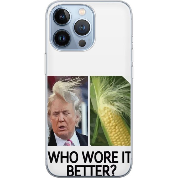 Apple iPhone 13 Pro Gennemsigtig cover Trump