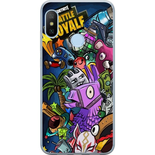 Xiaomi Mi A2 Lite Gennemsigtig cover Minecraft