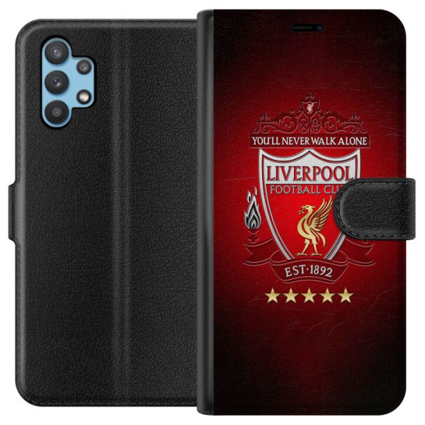 Samsung Galaxy A32 5G Lompakkokotelo YNWA Liverpool