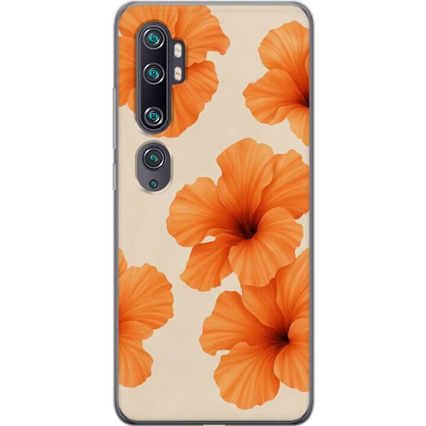 Xiaomi Mi Note 10 Läpinäkyvä kuori Papaya Punch