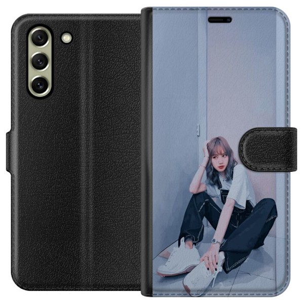 Samsung Galaxy S21 FE 5G Lompakkokotelo Lisa from Blackpink