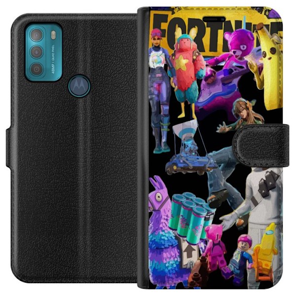 Motorola Moto G50 Lompakkokotelo Fortnite