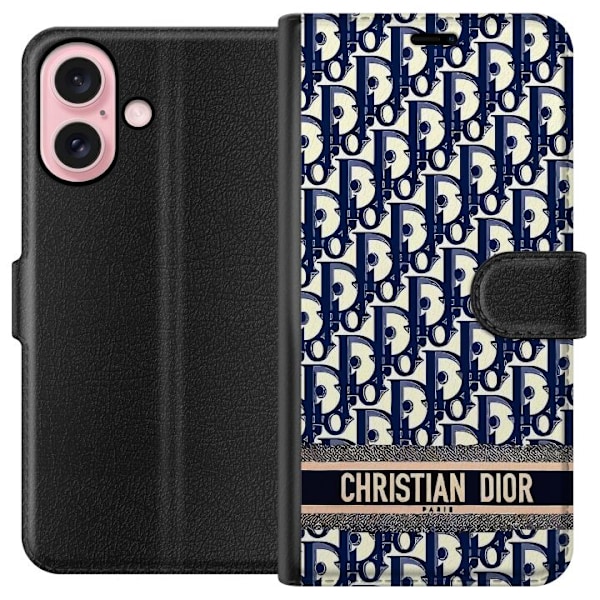 Apple iPhone 16 Lompakkokotelo Christian Dior