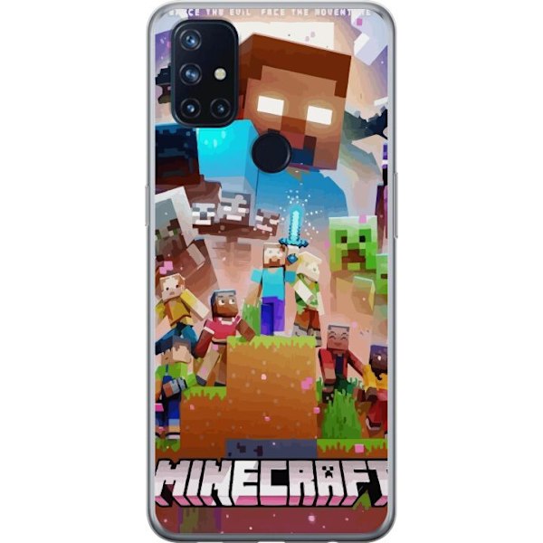 OnePlus Nord N10 5G Gennemsigtig cover Minecraft