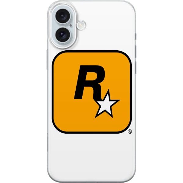 Apple iPhone 16 Plus Gjennomsiktig deksel Rockstar Games (GTA