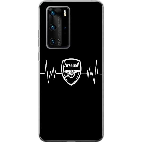 Huawei P40 Pro Gennemsigtig cover Arsenal