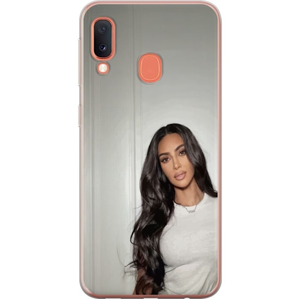 Samsung Galaxy A20e Gjennomsiktig deksel Kim Kardashian – Ic