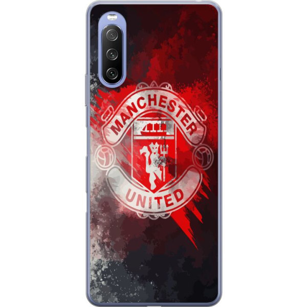 Sony Xperia 10 III Lite Gennemsigtig cover Manchester United