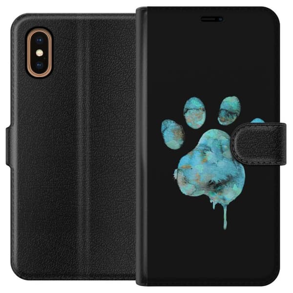 Kompatibelt Plånboksfodral till Apple iPhone XS Max Paw