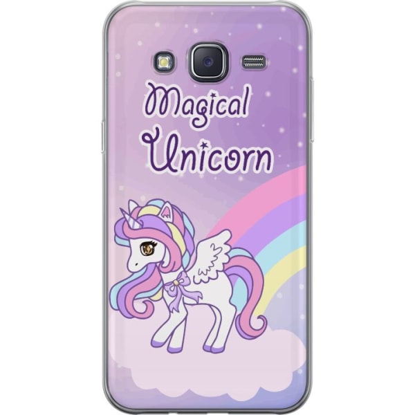 Samsung Galaxy J5 Kuori / Matkapuhelimen kuori - Unicorn