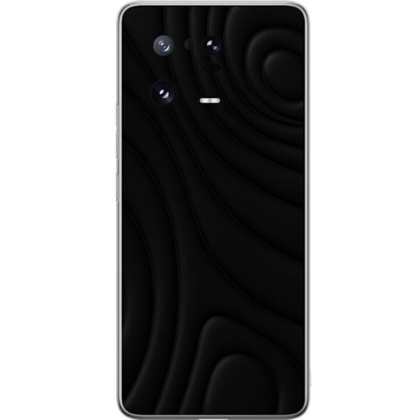 Xiaomi 13 Pro Läpinäkyvä kuori Tummat Aallot