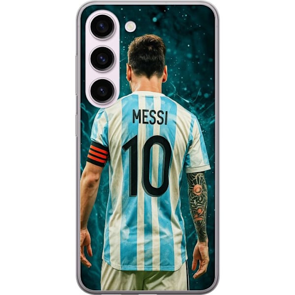 Samsung Galaxy S23 Läpinäkyvä kuori Messi