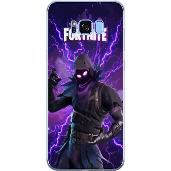 Samsung Galaxy S8 Läpinäkyvä kuori Fortnite Raven