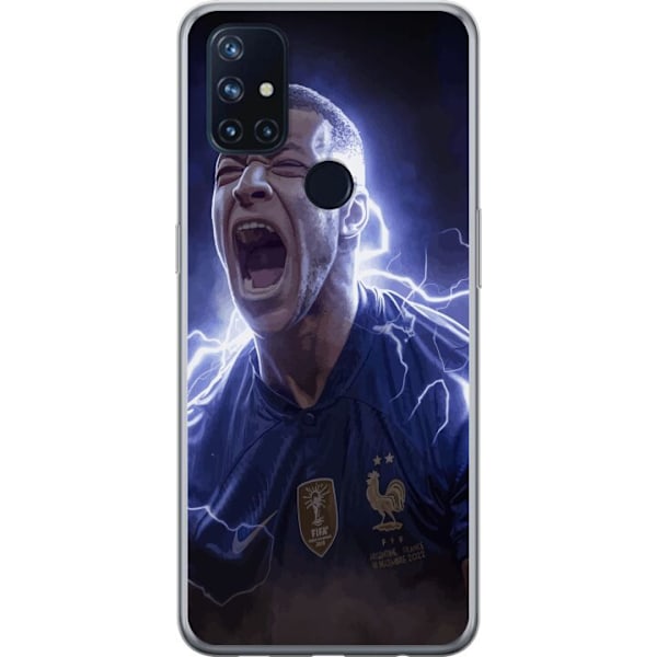 OnePlus Nord N10 5G Gennemsigtig cover Kylian Mbappe