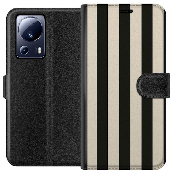 Xiaomi 13 Lite Plånboksfodral Line Flow