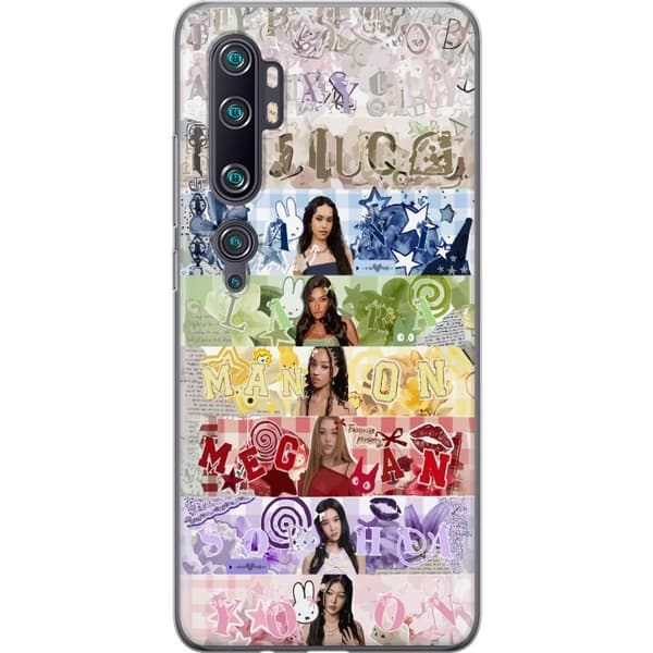 Kompatibelt Mobildeksel til Xiaomi Mi Note 10 Pro K-pop flerfarget