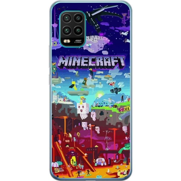 Xiaomi Mi 10 Lite 5G Deksel / Mobildeksel - MineCraft