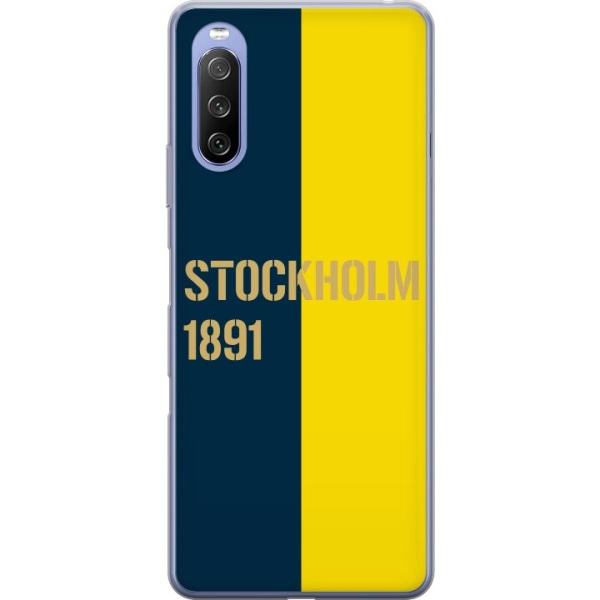 Sony Xperia 10 III Lite Gennemsigtig cover Stockholm 1891