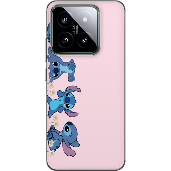 Xiaomi 14 Läpinäkyvä kuori  Stitch Nauru & Leikki – Täyd