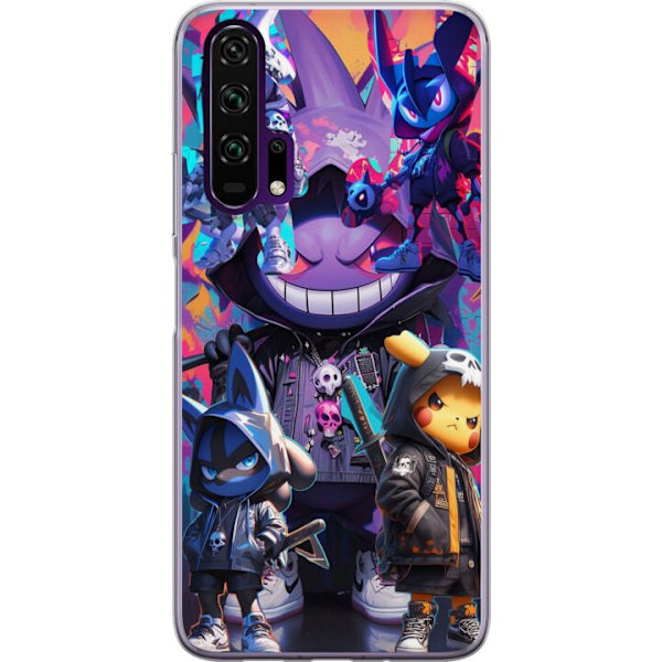 Honor 20 Pro  Gennemsigtig cover Pokemon