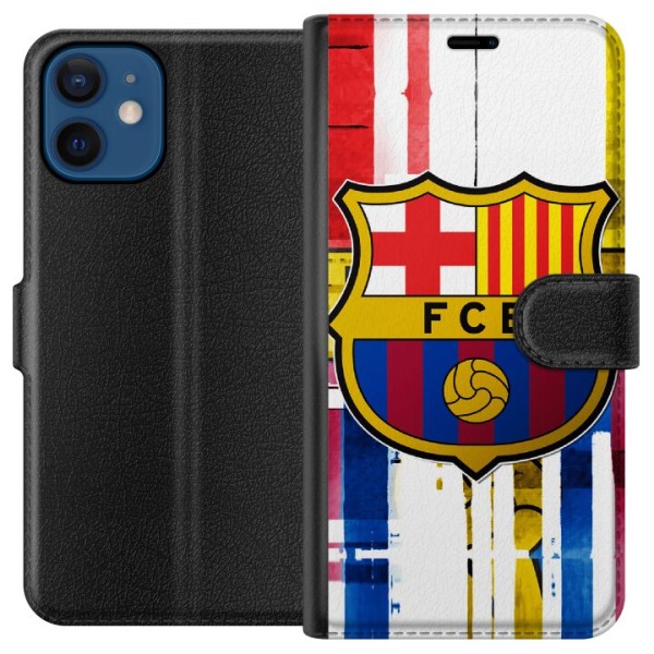Apple iPhone 12  Plånboksfodral FC Barcelona