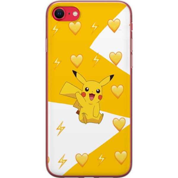 Apple iPhone 8 Läpinäkyvä kuori Pikachu Pokémon Pelihahmo Peliaihe Suosittu Ikoni Sarjakuvasarja Pokémon GO Lasten Klassikko
