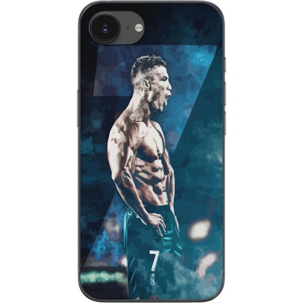 Apple iPhone 16e Genomskinligt Skal Ronaldo - 7