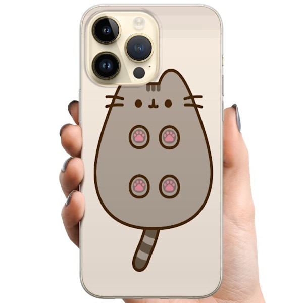 Apple iPhone 15 Pro Max TPU Mobildeksel Kawaii Katt