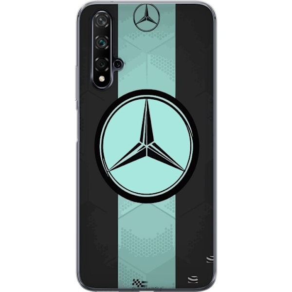 Huawei nova 5T Läpinäkyvä kuori Mercedes