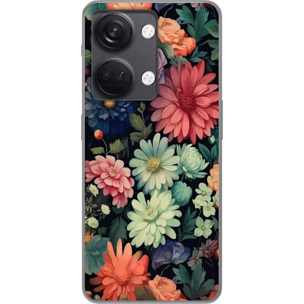 OnePlus Nord 3 Gjennomsiktig deksel Blomster