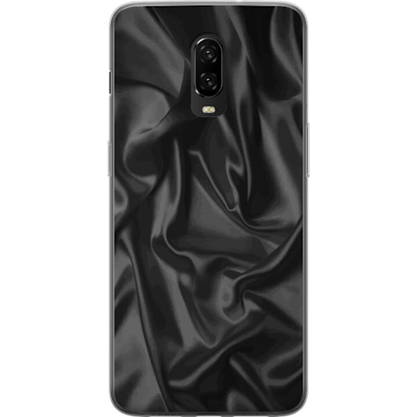 OnePlus 6T Genomskinligt Skal Silke Svart