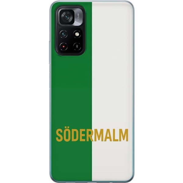 Xiaomi Poco M4 Pro 5G Läpinäkyvä kuori Södermalm - jalkapallo