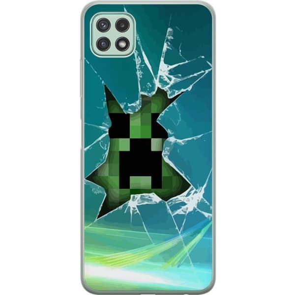 Kompatibelt Mobildeksel til Samsung Galaxy A22 5G Minecraft