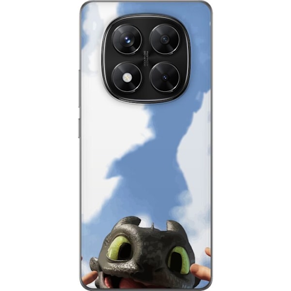 Xiaomi Redmi Note 14 Pro Läpinäkyvä kuori Lohikäärmeen Kasvattaja