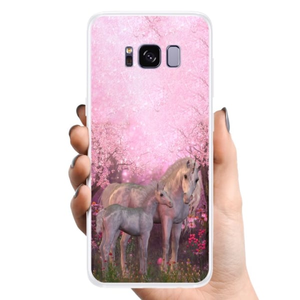 Samsung Galaxy S8 TPU Mobildeksel Unicorn