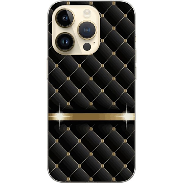 Apple iPhone 15 Pro Skal / Mobilskal - Lyxig Svart