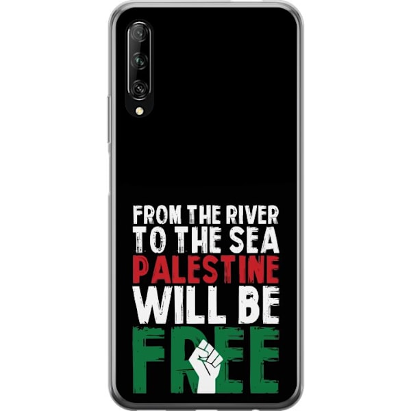 Huawei P smart Pro 2019 Läpinäkyvä kuori Vapauta Palestiina