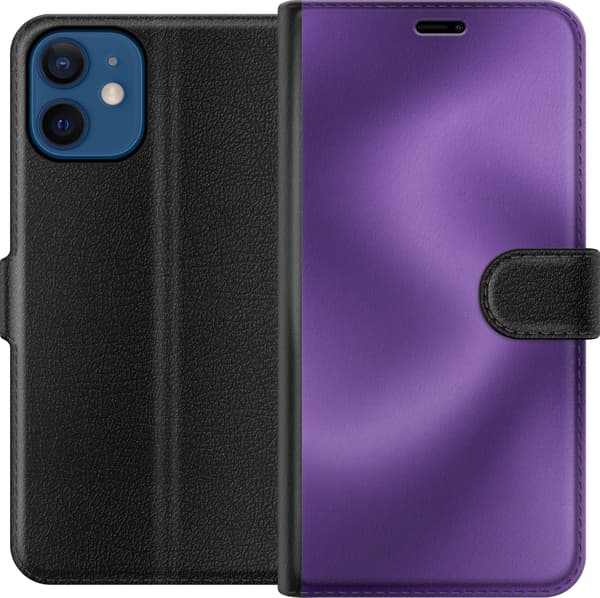 Kompatibelt Lommeboketui til Apple iPhone 12 Lilla dis lila