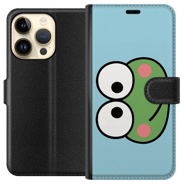 Apple iPhone 14 Pro Tegnebogsetui Keroppi Smile