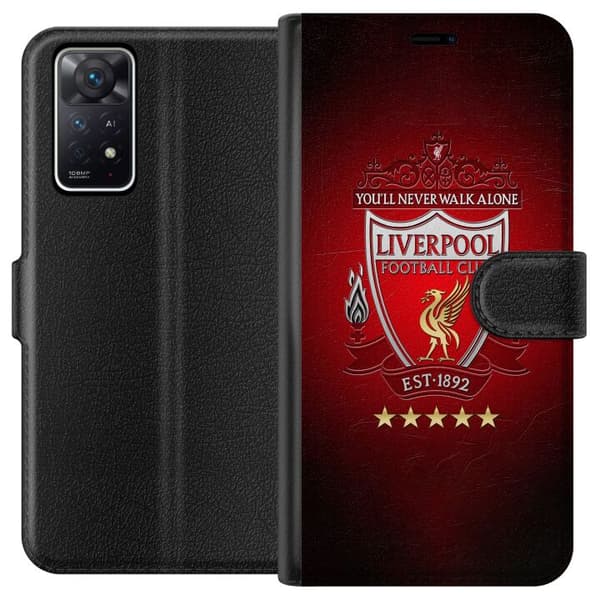 Kompatibel Tegnebogsetui til Xiaomi Redmi Note 11 Pro 5G YNWA Liverpool