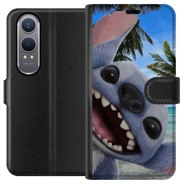 OnePlus Nord CE4 Lite Plånboksfodral Stitch mobilskal med Palmer i söt vänskapsdesign