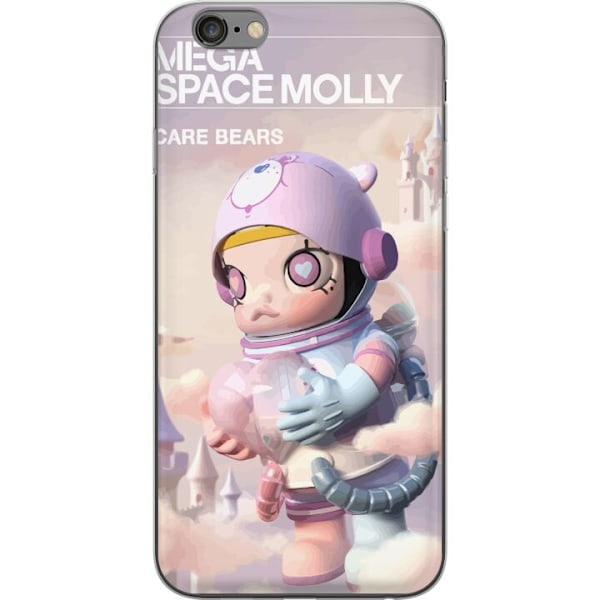 Apple iPhone 6 Plus Läpinäkyvä kuori Mega Space Molly Care